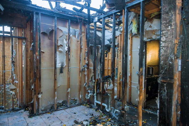 Professional Fire Damage Repair technician working in Hilliard, FL